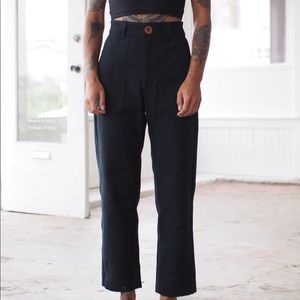 Beaton Linen Utility Pants